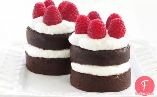Bolo De Chocolate Com Framboesa
