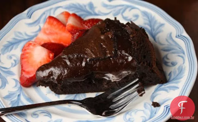 Bolo De Chocolate Duplo