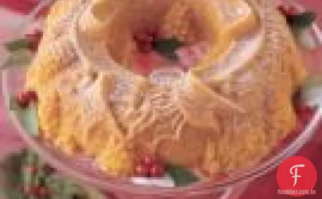 Bolo De Rum Com Manteiga De Laranja