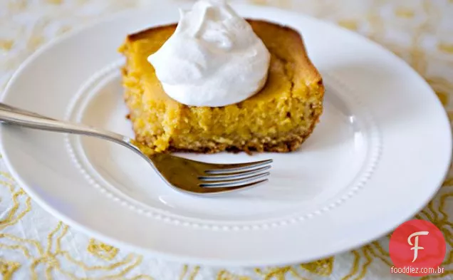 Bolo De Manteiga Pegajosa De Abóbora