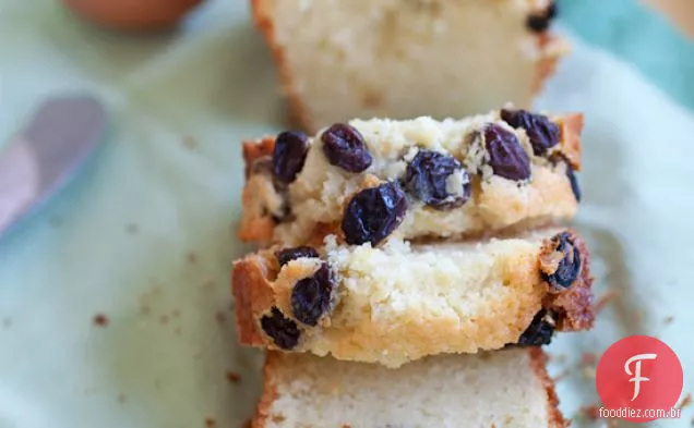 Receita De Bolo De Manteiga De Passas