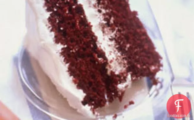 Bolo De Chocolate De Veludo Vermelho