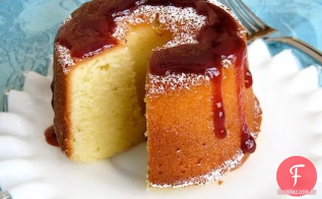 Bolo De Amêndoa De Chocolate Branco