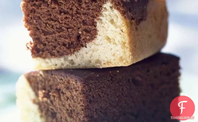 Bolo preto e branco