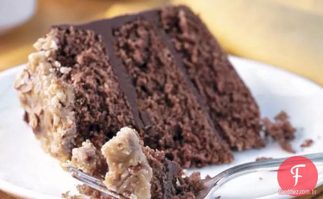 Bourbon-Bolo De Chocolate Com Cobertura De Praliné