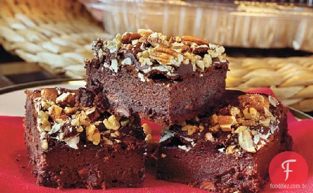 Bolo De Café Com Chocolate Triplo