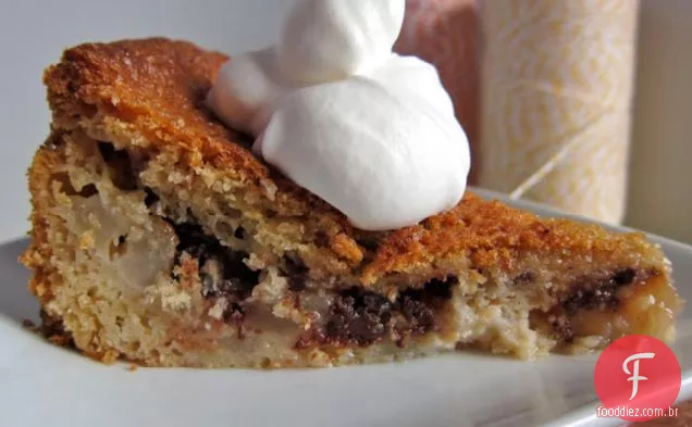 Bolo De Chocolate E Pêra Agridoce