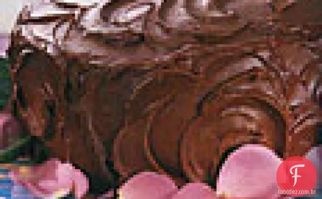 Bolo De Aniversário De Chocolate Fudgy