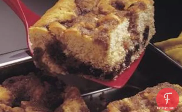 Chocolate Chip Crater Cake