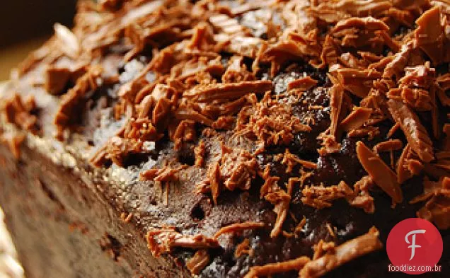 Bolo De Pão De Chocolate Quádruplo