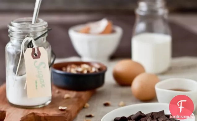 Bolo De Merengue De Chocolate E Avelã
