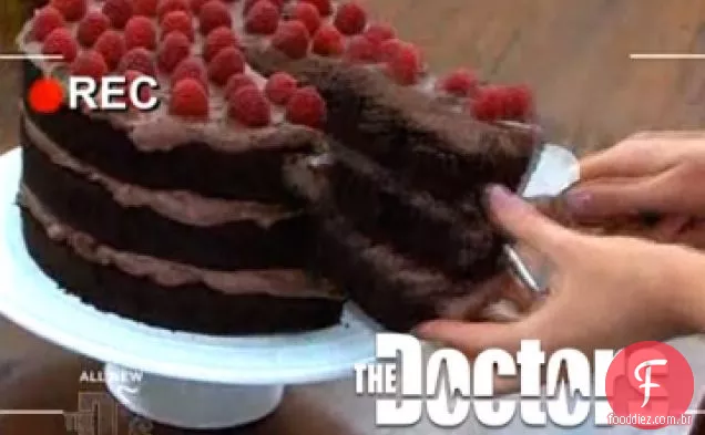 Bolo Da Camada Do Chocolate