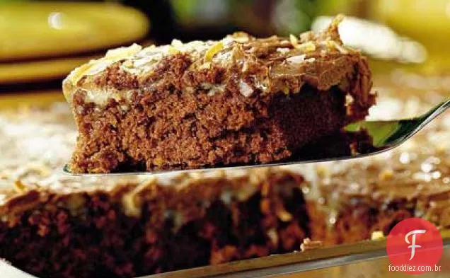 Bolo De Folha De Chocolate Alemão