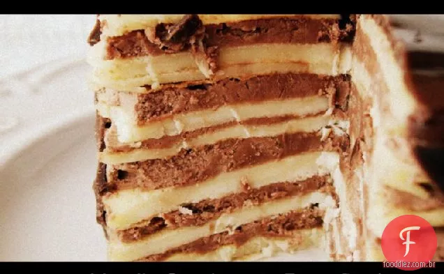 Chocolate Nutella Crepe Cake