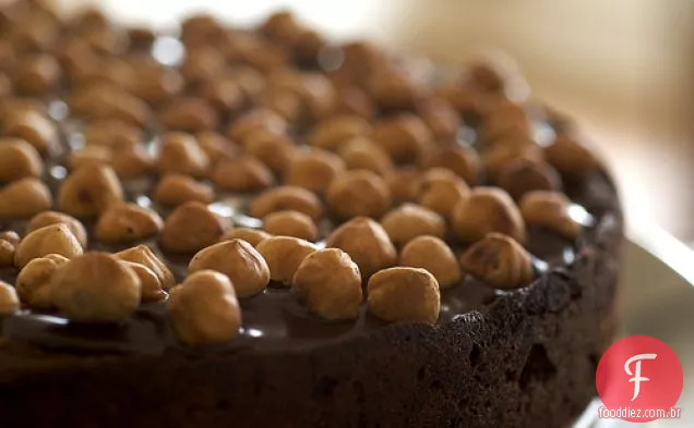 Bolo De Avelã Com Chocolate