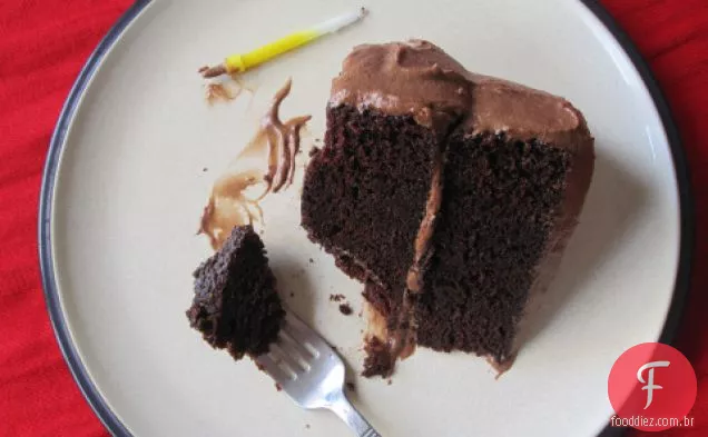 Bolo De Aniversário De Chocolate