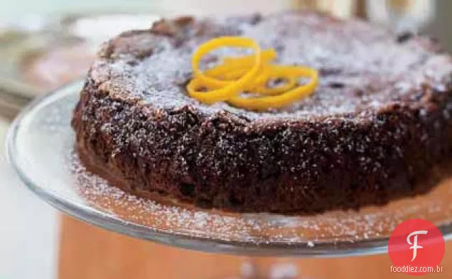 Bolo Laranja Chocolate Escuro