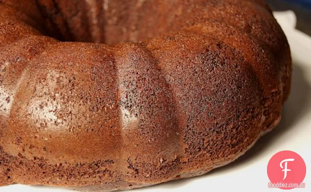 Bolo Bundt De Chocolate Marmorizado