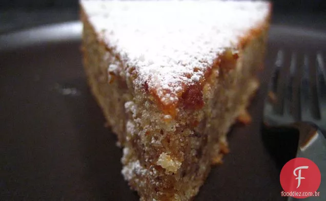 Bolo De Manteiga Marrom Avelã