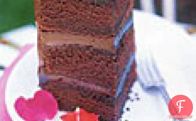Bolo De Ganache De Chocolate