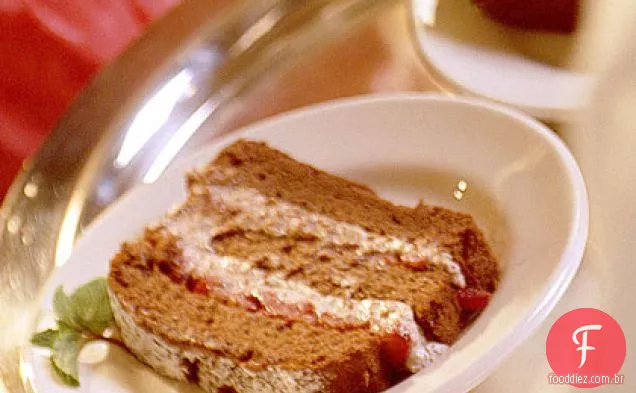 Bolo de Chocolate com recheio de queijo