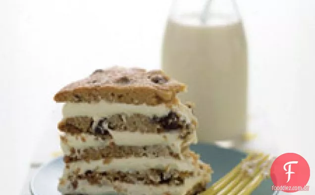 Bolo De Biscoito De Chocolate Gigante