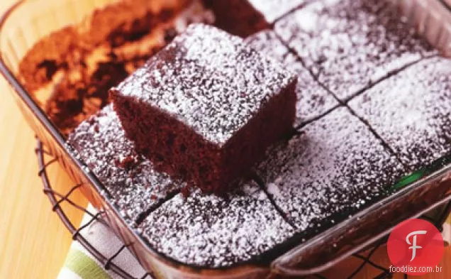 Bolo De Lanche De Chocolate Duplo