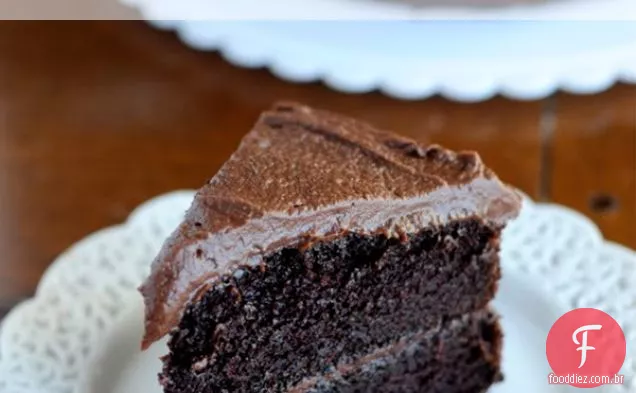 Bolo de Chocolate escuro profundo (da Inn Cuisine e hershey's)