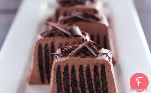 Bolo De Geladeira Com Mousse De Chocolate Agridoce