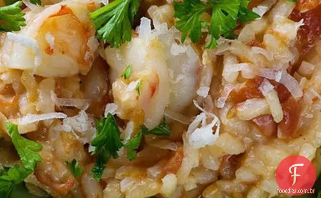 Risoto De Camarão De Coco