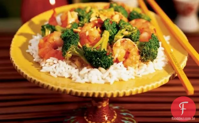 Camarão Kung Pao