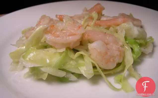 Jantar Hoje À Noite: Camarão Gelado Com Slaw De Outono