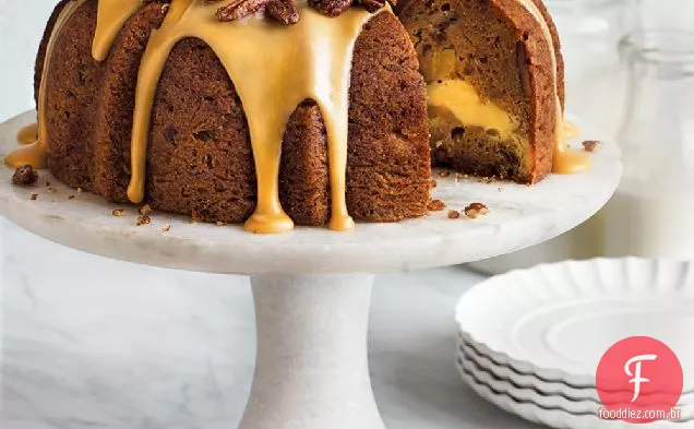 Bolo Bundt De Queijo Creme De Maçã