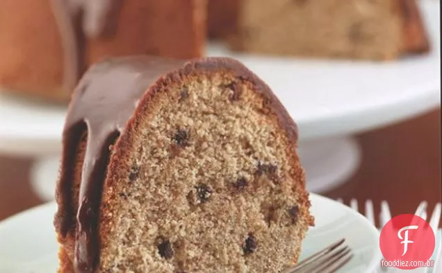 Bolo Bundt De Manteiga De Amendoim
