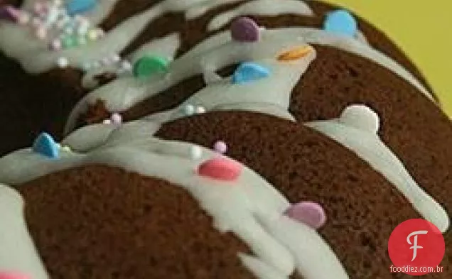 Chocolate Chocolate Chip Bundt Cake