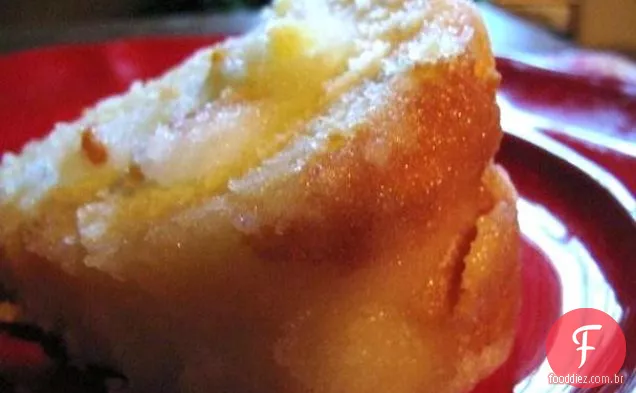 Bolo Bundt De Queijo Creme De Limão De Coco