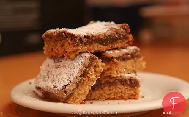 St. Louis Gooey Butter Cake retrabalhado (não processado e sem glúten)