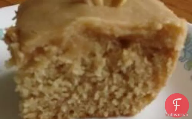 Bolo De Manteiga De Amendoim Duplo