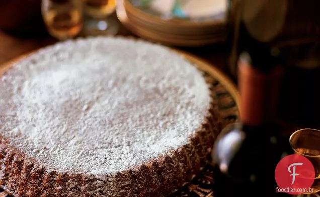 Bolo de amêndoa e cenoura