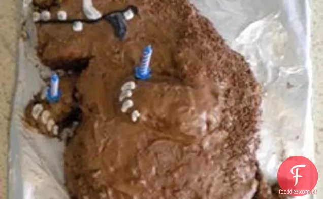 Bolo de cenoura monstro de Margerita Pile