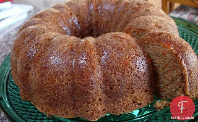 Bolo de chá de cenoura de George Washington