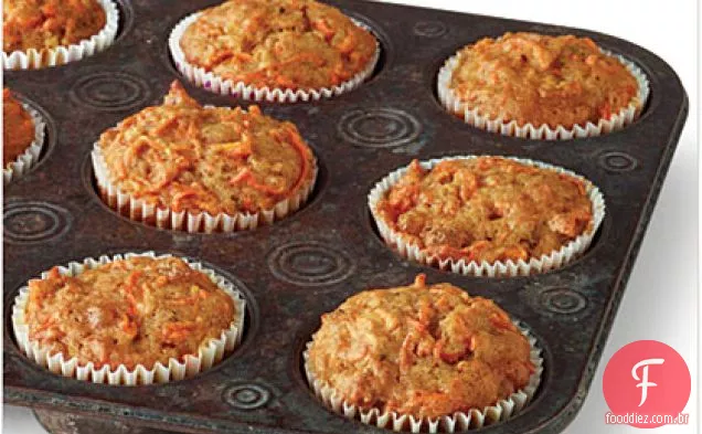 Bolo De Cenoura Muffins