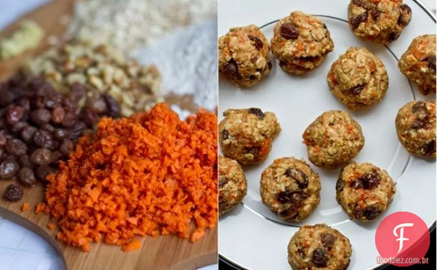 Biscoitos Itty Bitty Carrot Cake