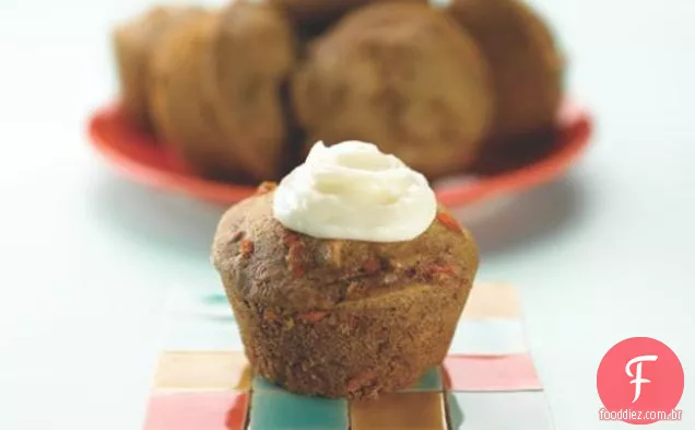 Bolo De Cenoura Muffins