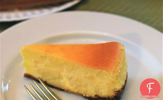 Cheesecake De Limão Meyer Com Crosta De Gengibre