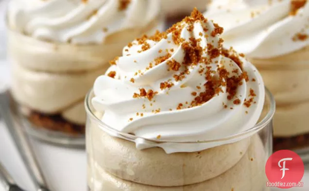 Biscoff Não Assar Cheesecake