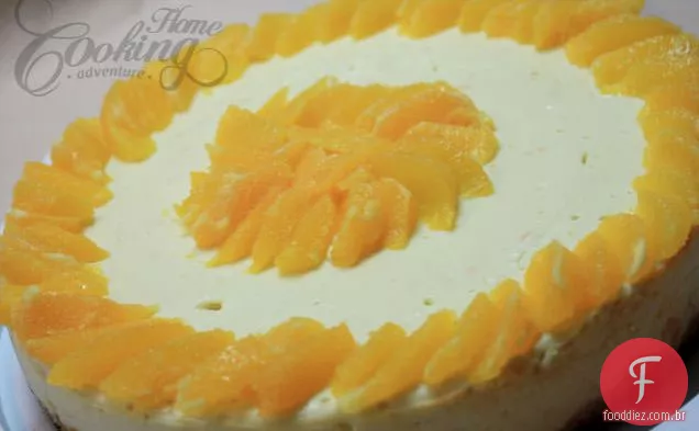Cheesecake Laranja