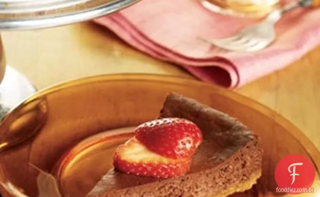 Aparado Para Baixo Chocoberry Cheesecake