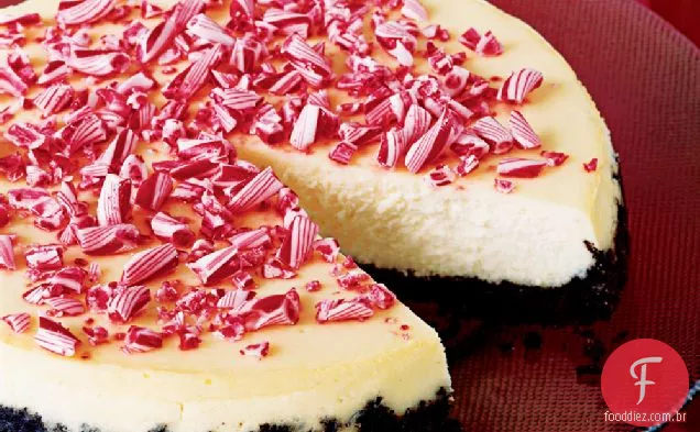 Cheesecake De Hortelã-Pimenta Esmagada