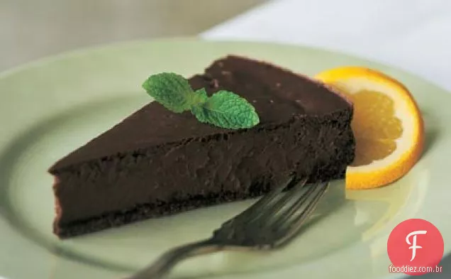 Cheesecake Chocolate-Laranja